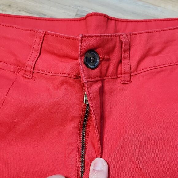 ☔️💜Dip Red High Waist Pants Size 4 - Picture 4 of 10